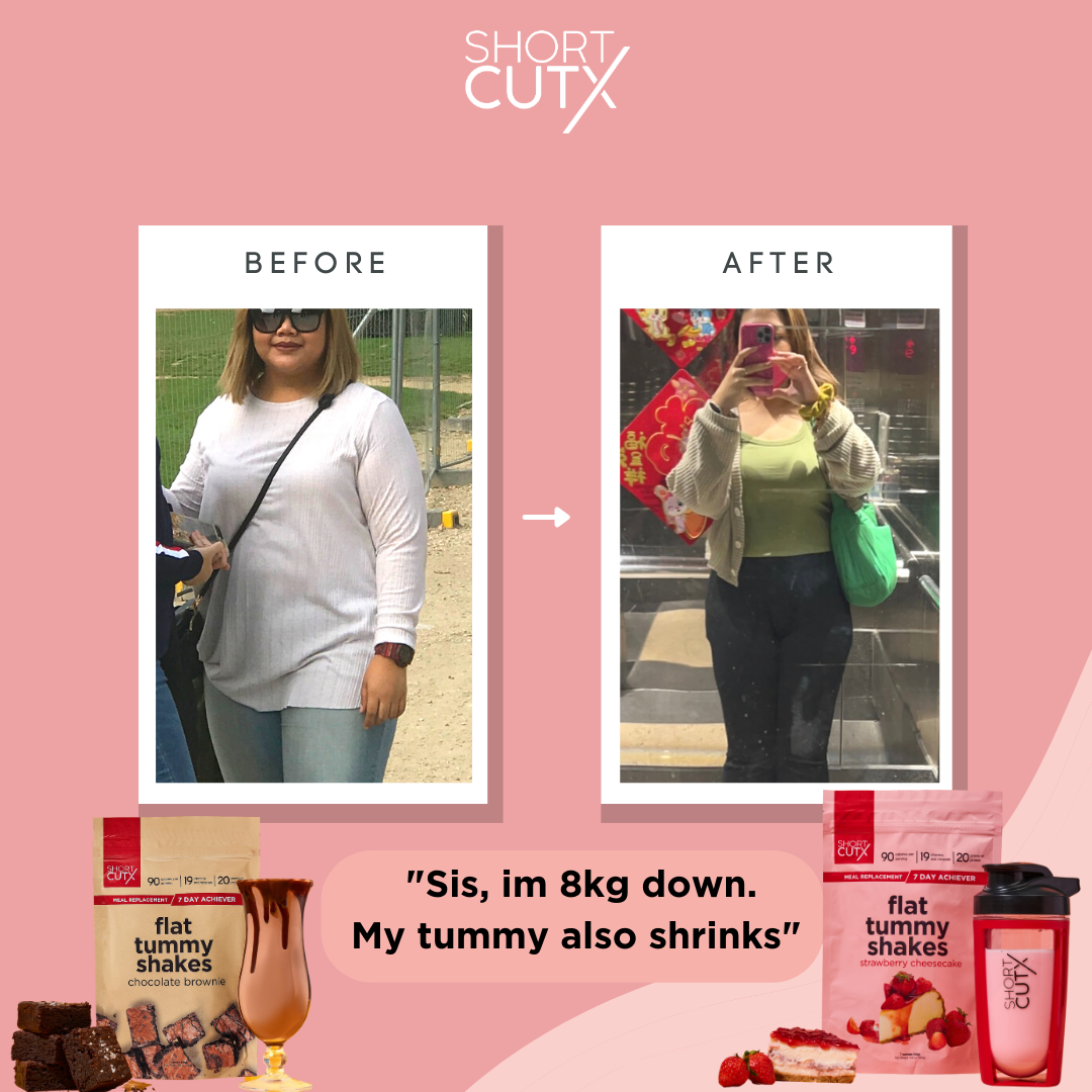 Shortcutx Flat Tummy Shakes - Strawberry Cheesecake