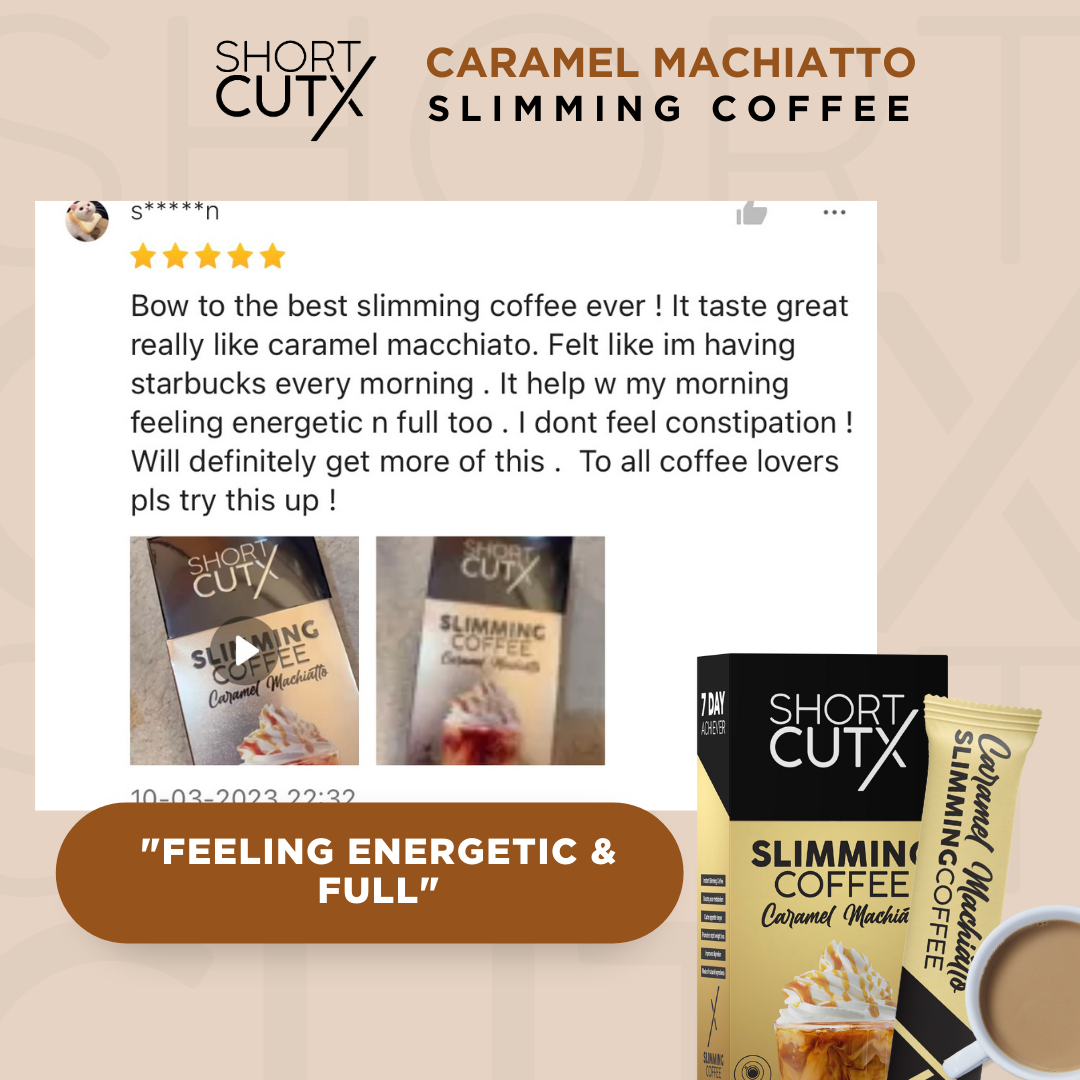 v2.0 Shortcutx Caramel Machiatto Slimming Coffee