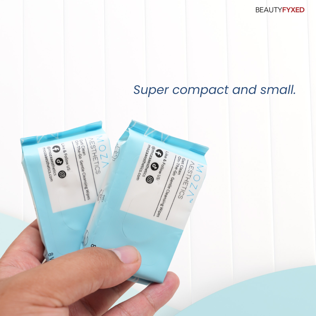Moza Aesthetics On-The-Go Makeup Cleansing Wipes