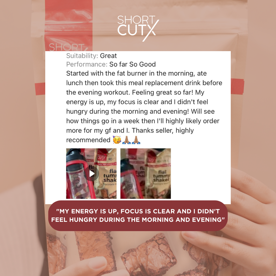 Shortcutx Flat Tummy Shakes - Chocolate Brownie