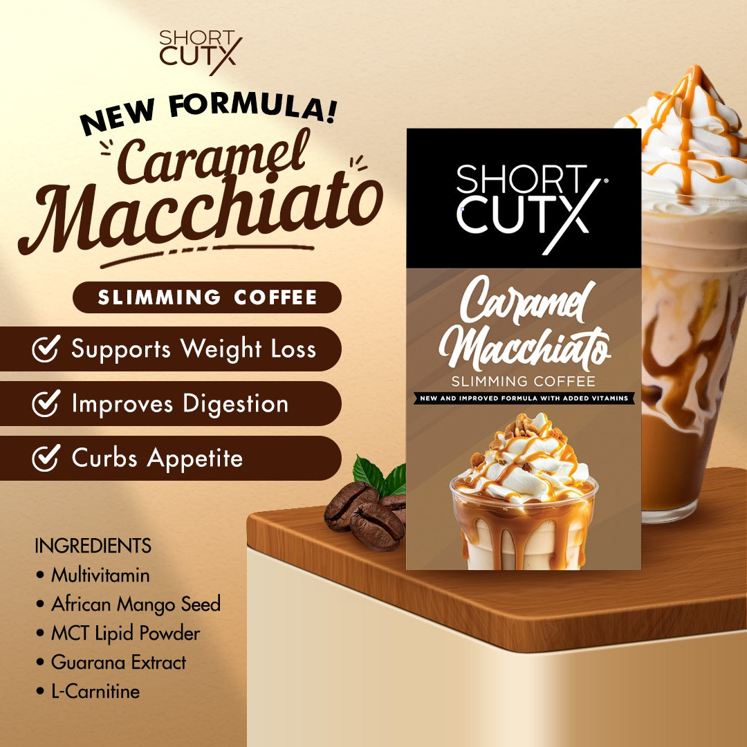 v2.0 Shortcutx Caramel Machiatto Slimming Coffee