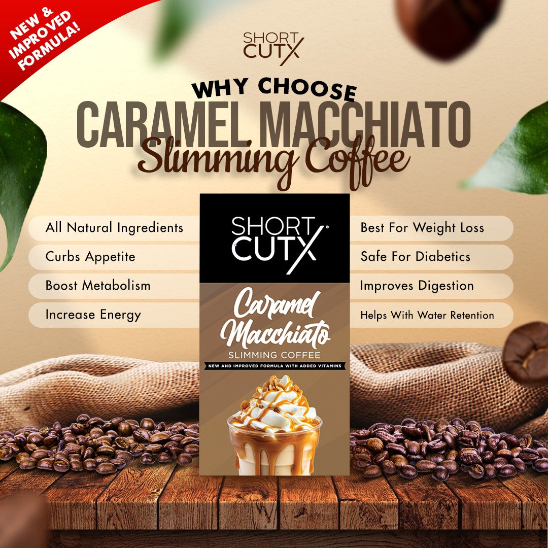 v2.0 Shortcutx Caramel Machiatto Slimming Coffee