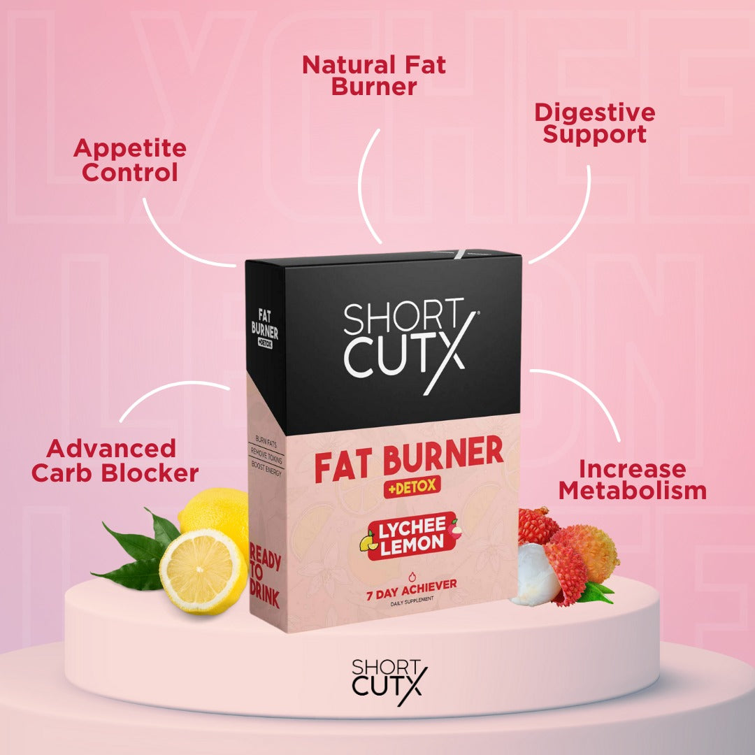 Shortcutx Lychee Lemon Fat Burner Juice