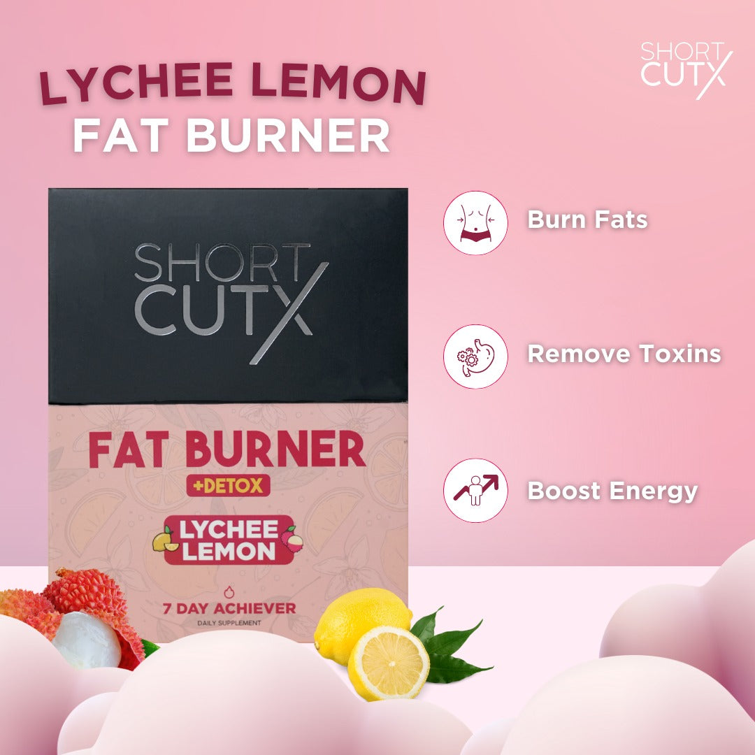 Shortcutx Lychee Lemon Fat Burner Juice