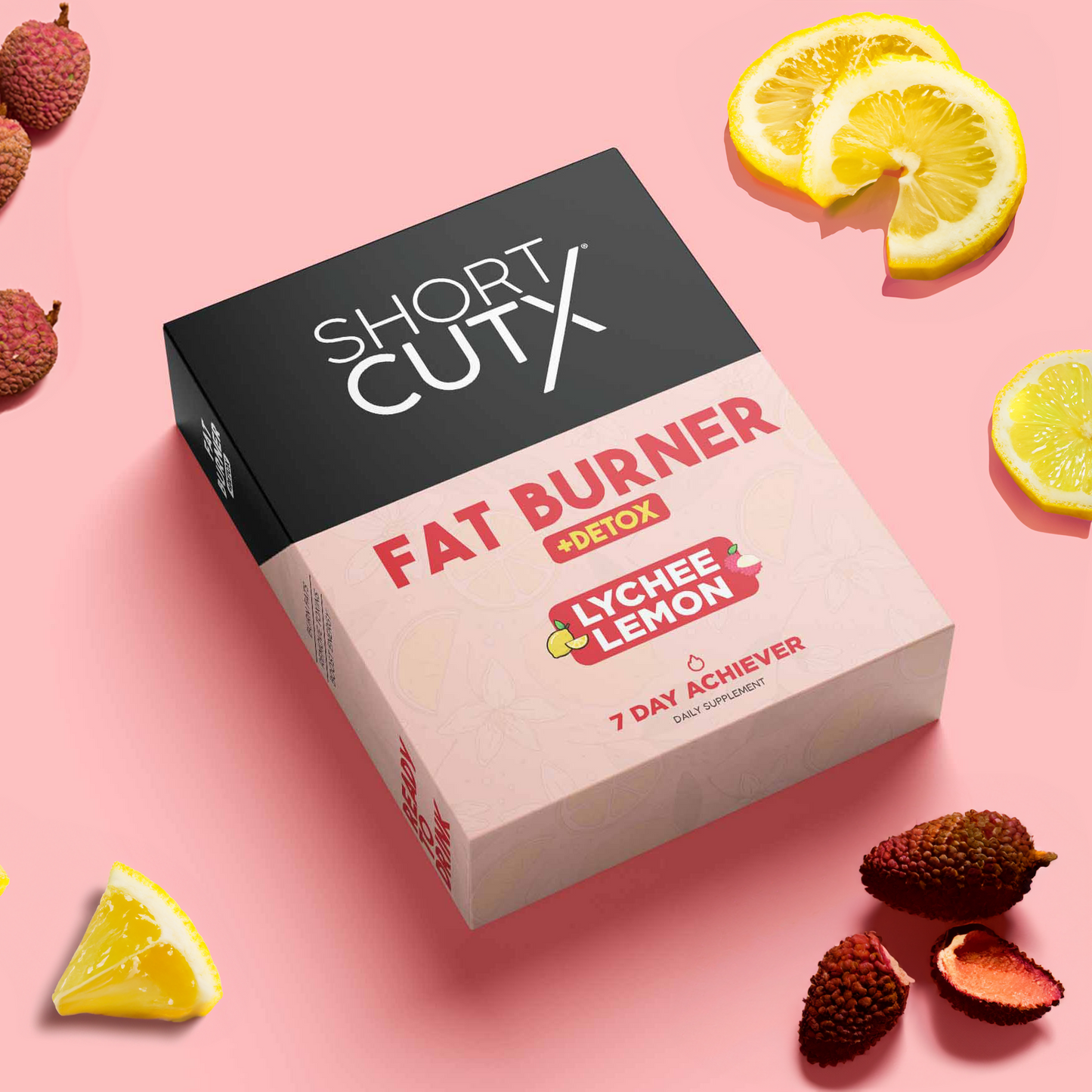 Shortcutx Lychee Lemon Fat Burner Juice