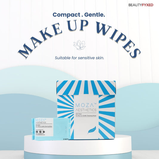 Moza Aesthetics On-The-Go Makeup Cleansing Wipes